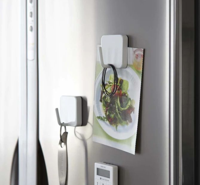 Magnetic Hook, TOWER, 4,8 x 3,3 x H 4,8 cm, Yamazaki, White
