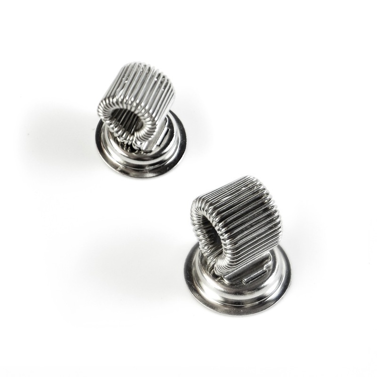 Pen holders, Super strong, Set of 2, TRENDFORM, Ø 1,8 cm, Silver