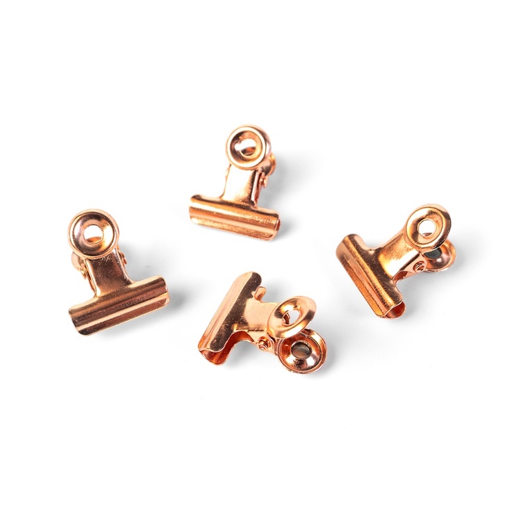 Magnetic clip, Set of 4, MINI-GRAFFA, 2 x 2 x H 1,6 cm