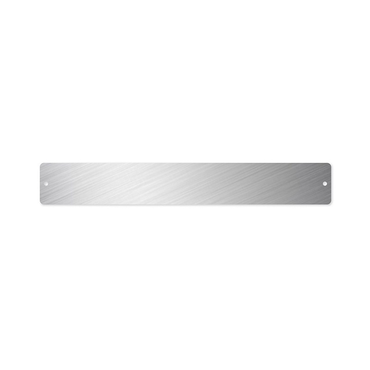 Magnetic strip, short, ELEMENT, 35 x H 5 cm, silver