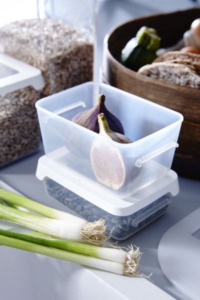 Lunch box, 0.45 L, SMARTSTORE SNACK, Clear / White