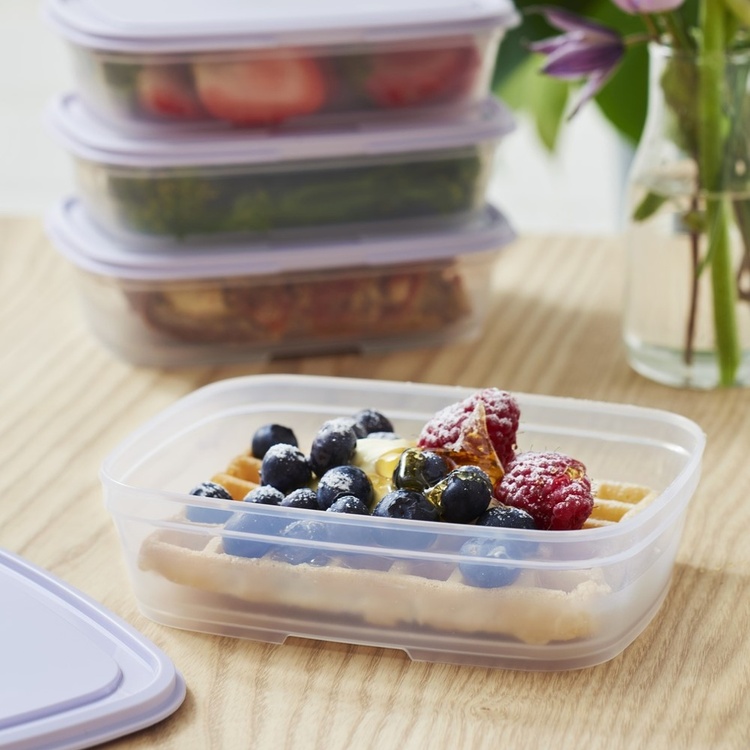 Food storage, 0,5 L, SMARTSTORE FRESH, Transparent / Purple