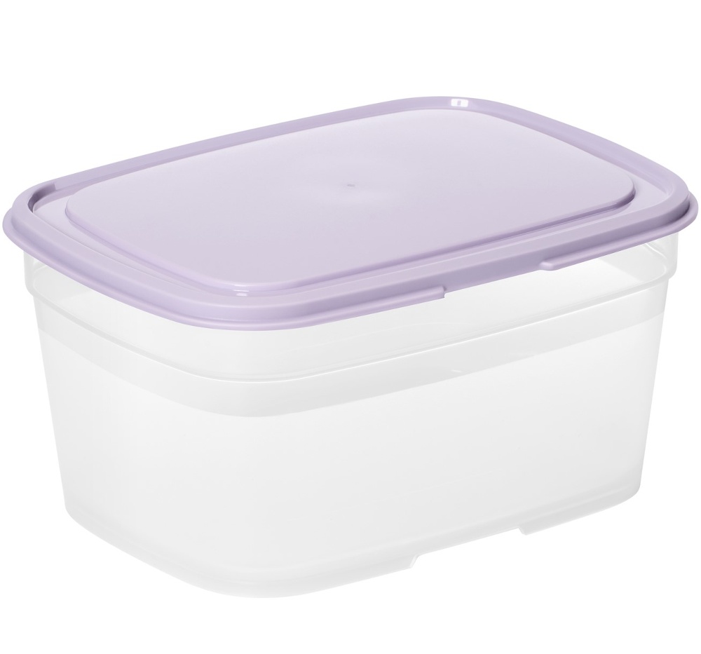 Food storage, 1 L, SMARTSTORE FRESH, Transparent / Purple