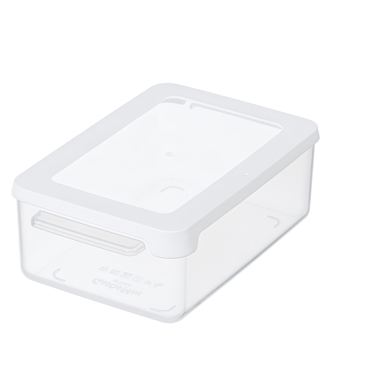 Lunch box, 1 L, SMARTSTORE SNACK, Clear / White