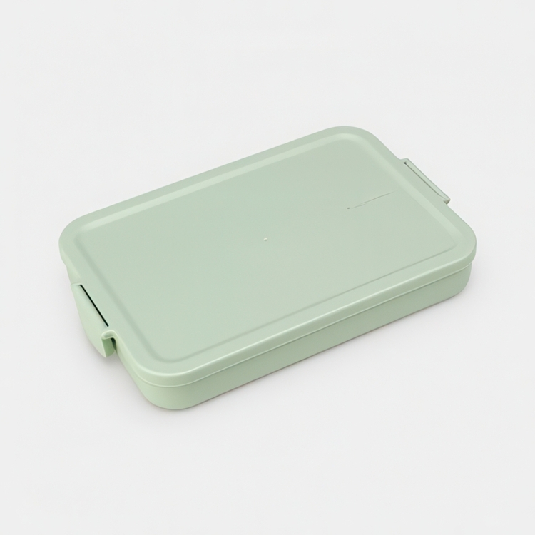 Food storage, 1,1 L, BRABANTIA MAKE & TAKE FLAT LUNCH BOX , 25,5 x 16,7 x H 3,7 cm