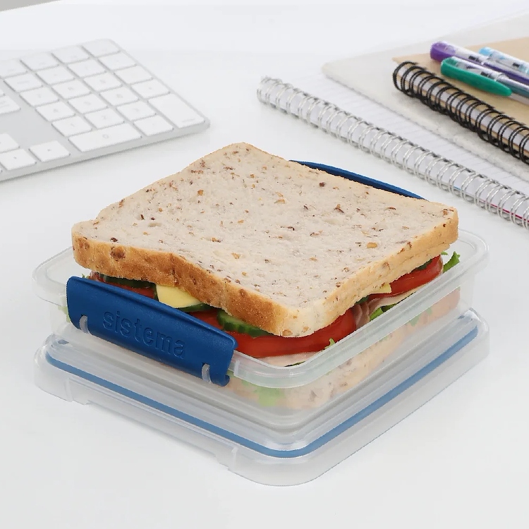 Sandwich box 0, 45L, Sistema