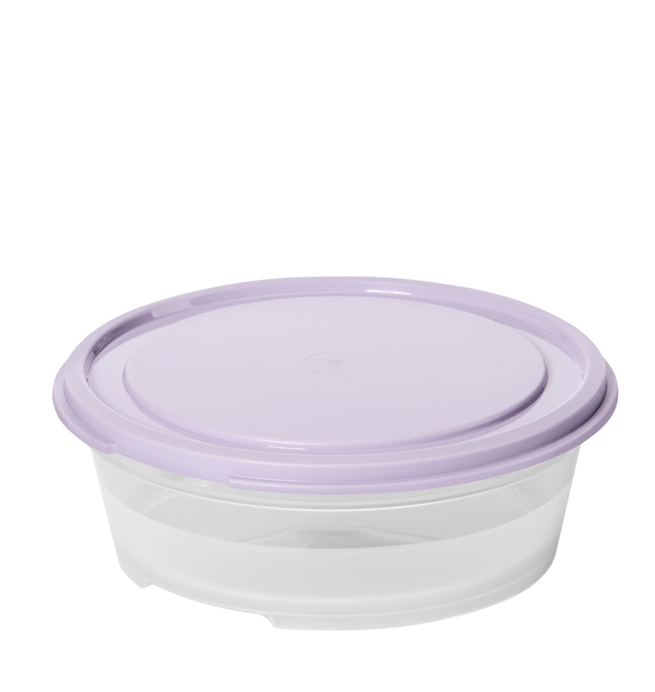 Food storage Round, 0,3 L, SMARTSTORE FRESH, Transparent / Purple