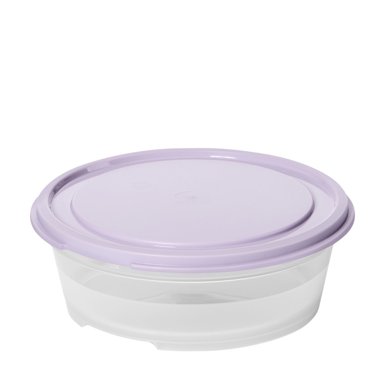 Food storage Round, 0,3 L, SMARTSTORE FRESH, Transparent / Purple