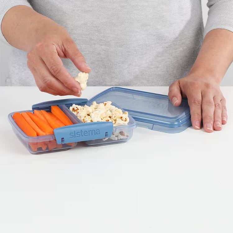 Lunch box, Two parts, 350 ML, KLIP IT SMALL SPLIT TO GO