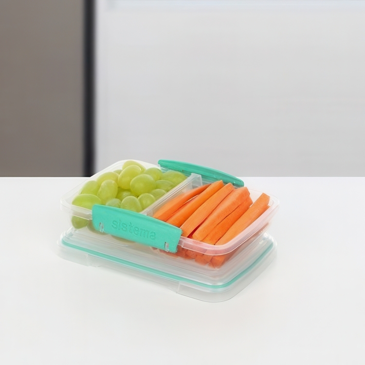 Lunch box, Two parts, 350 ML, KLIP IT SMALL SPLIT TO GO
