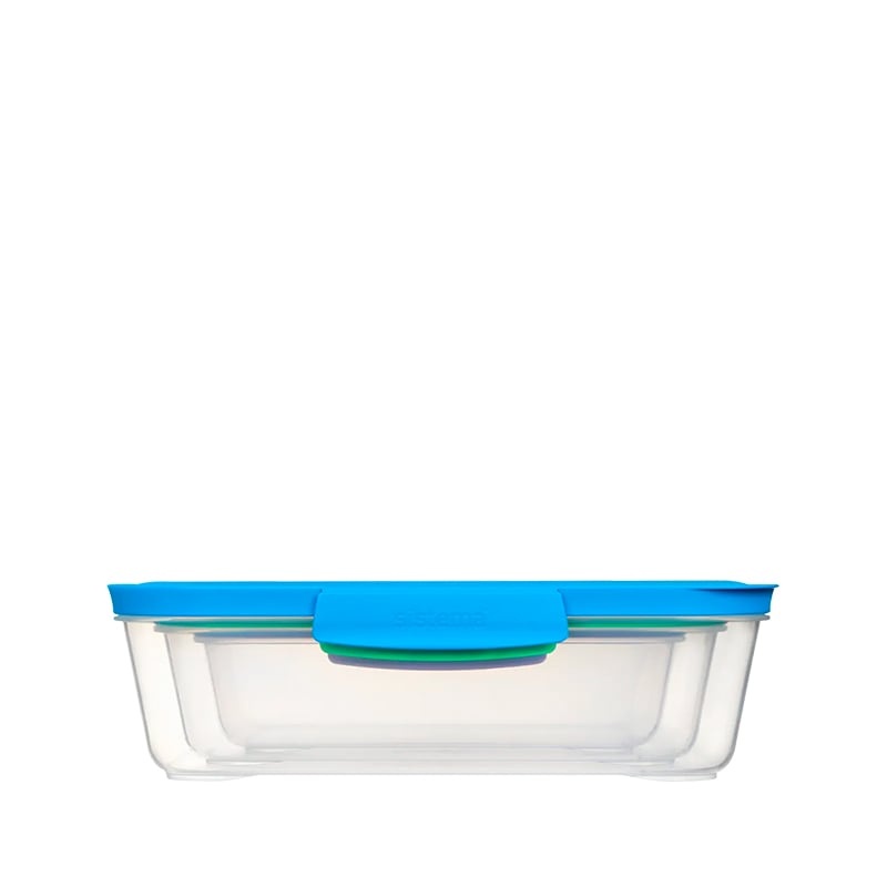Food Storage boxes, Set of 3, SISTEMA NEST IT MEDIUM, Clear / Assorted