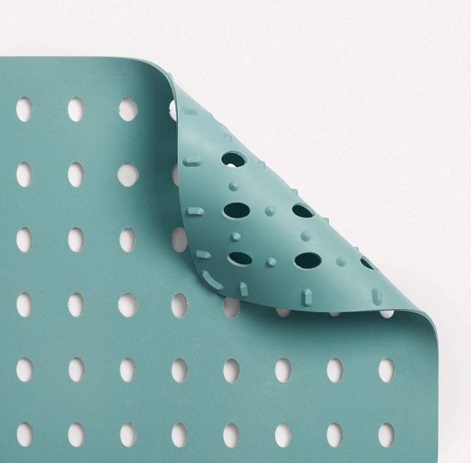 Sink Mat, Rubber, SMALL SALVAPLATOS, 32 x 27,5 cm, Aqua Green
