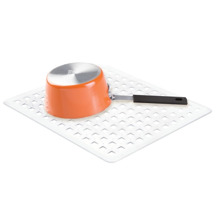 Sink Mat, iDESIGN SQUARE SINK MAT, 28 x 32 cm