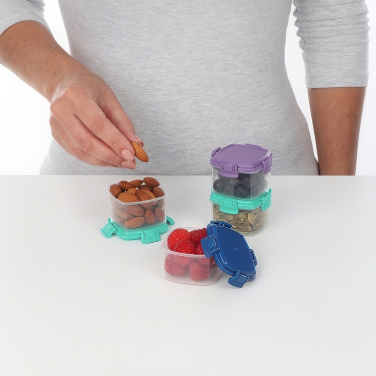 Mini containers, Set of 62 ml, MINI KNICK KNACK TO GO, Mix