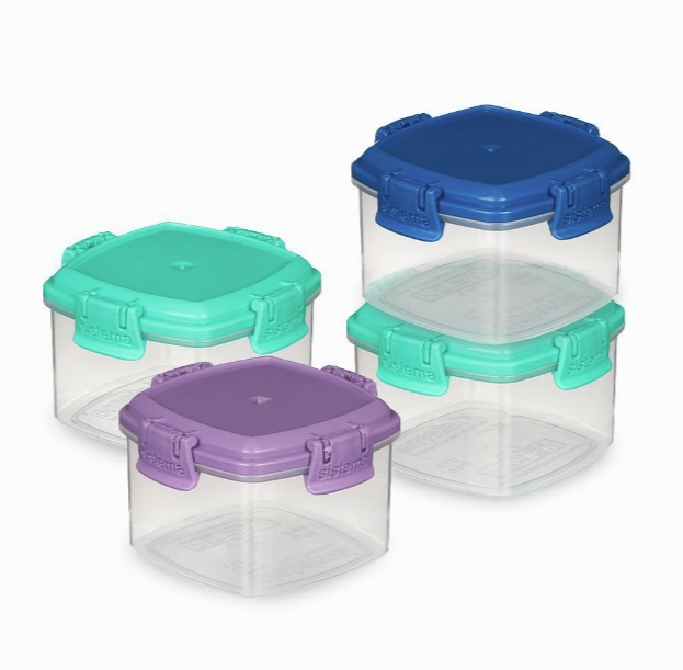 Mini containers, Set of 62 ml, MINI KNICK KNACK TO GO, Mix