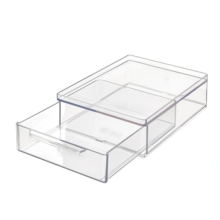 Drawer, Small, Shallow, THE HOME EDIT ALL-PURPOSE DRAWER , 13,3 x 17,8 x H 5,1 cm, Clear