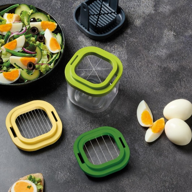 Food preparation Sert, 3-IN-1 MULTI-PREP, Joseph Joseph, Green / Yellow