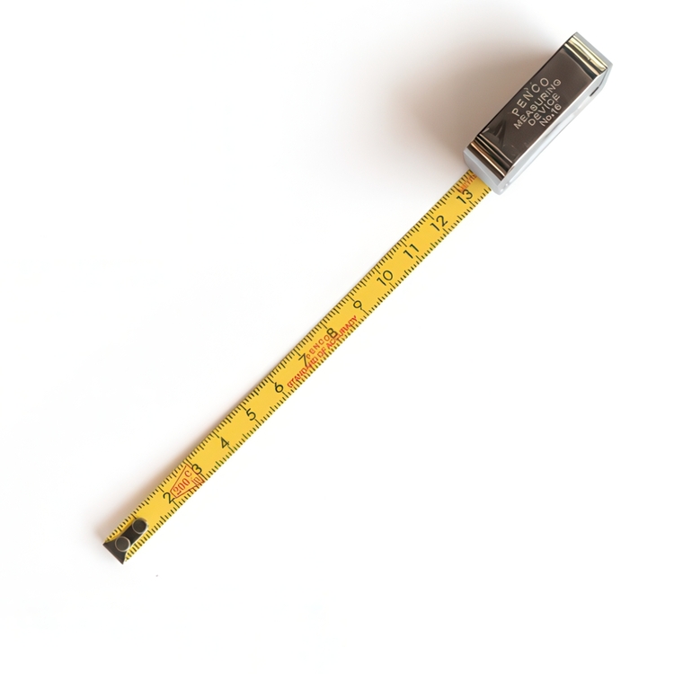 Tape measure, Metal, 2 m, PENCO POCKET, 4 x 4,5 cm