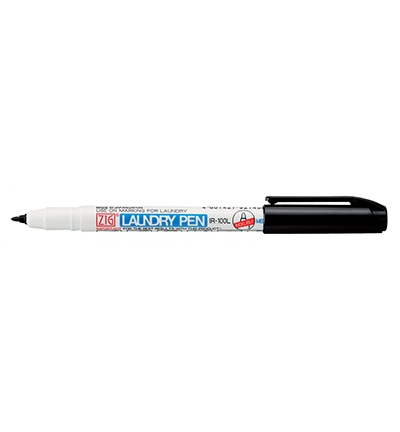 Fabric Marker ZIG LAUNDRY PEN, Svart