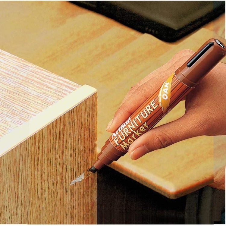 Marker for wood, ARTLINE ASH FURNITURE MARKER, Brown