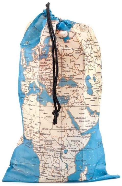 Travel Storage, Travel bag set, 4-pack, AROUND THE WORLD, Kikkerland, Blue