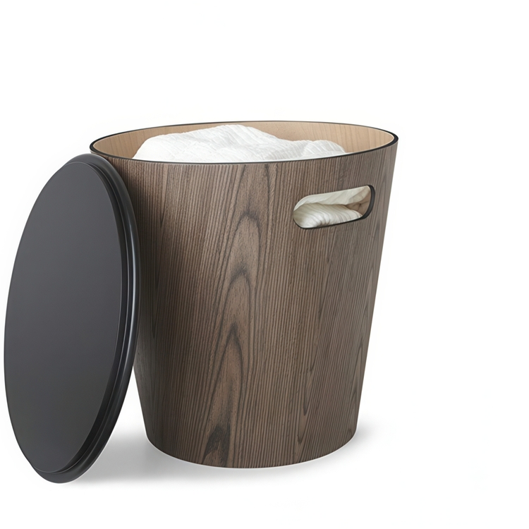 Stool / Table with storage, WOODROW, Umbra