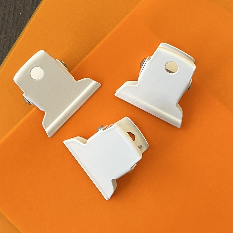 Metal Paper Clips, Set of 3, ITALIAN KEEP CLIPS, 5 cm, White
