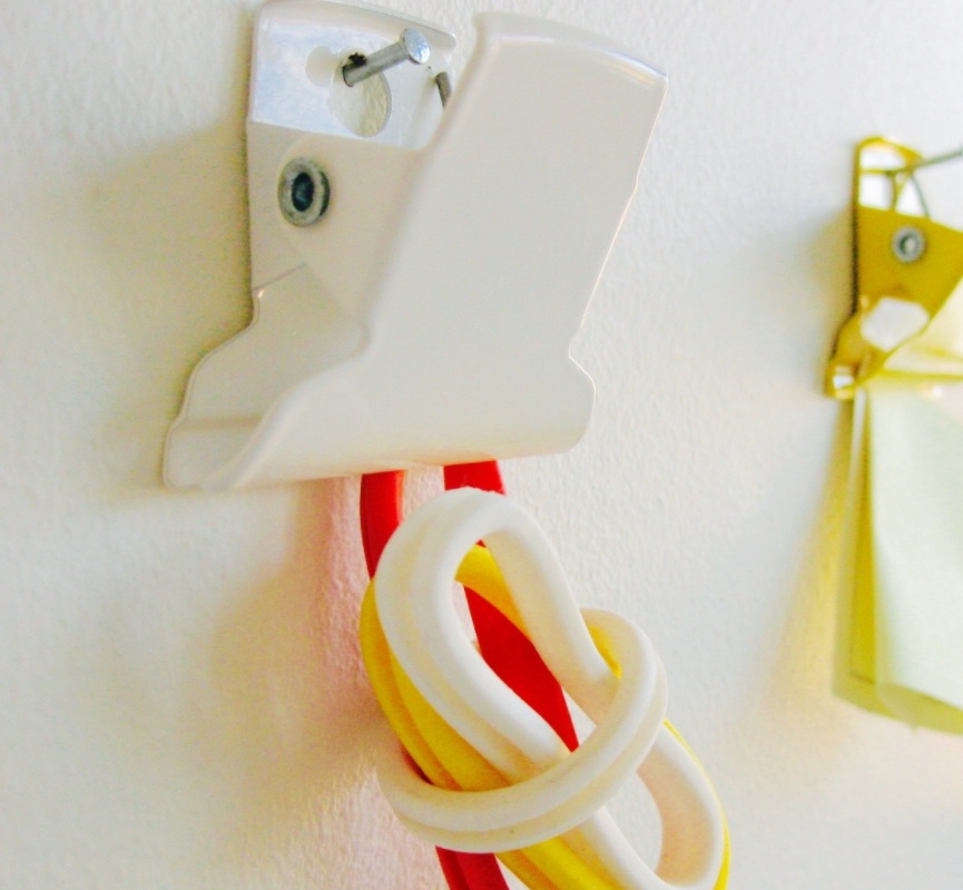 Metal Paper Clips, Set of 3, ITALIAN KEEP CLIPS, 5 cm, White