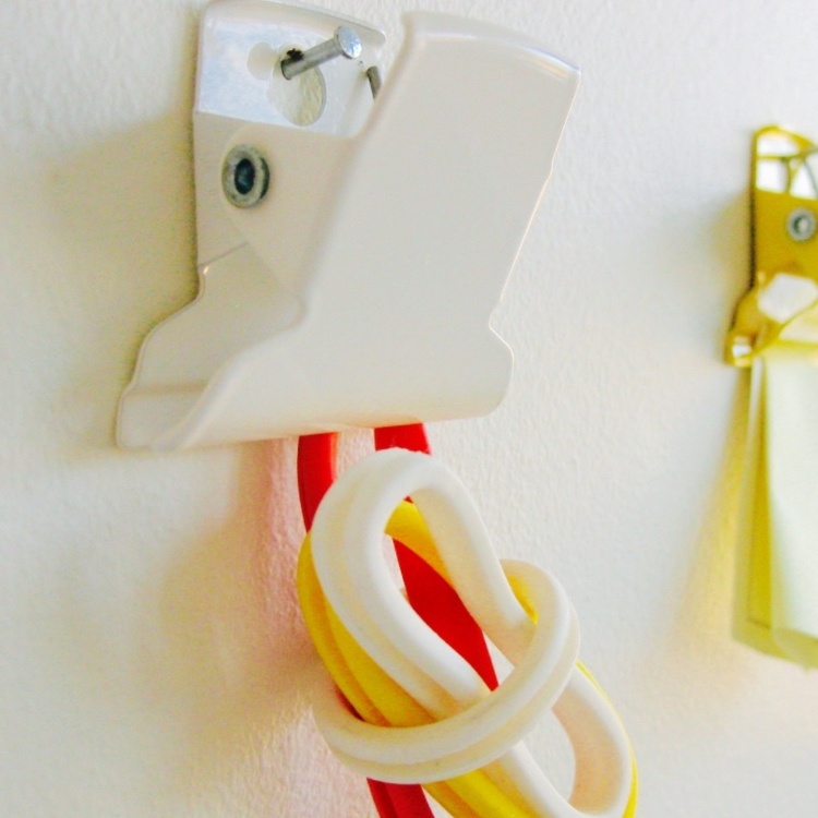 Metal Paper Clips, Set of 3, ITALIAN KEEP CLIPS, 5 cm, White