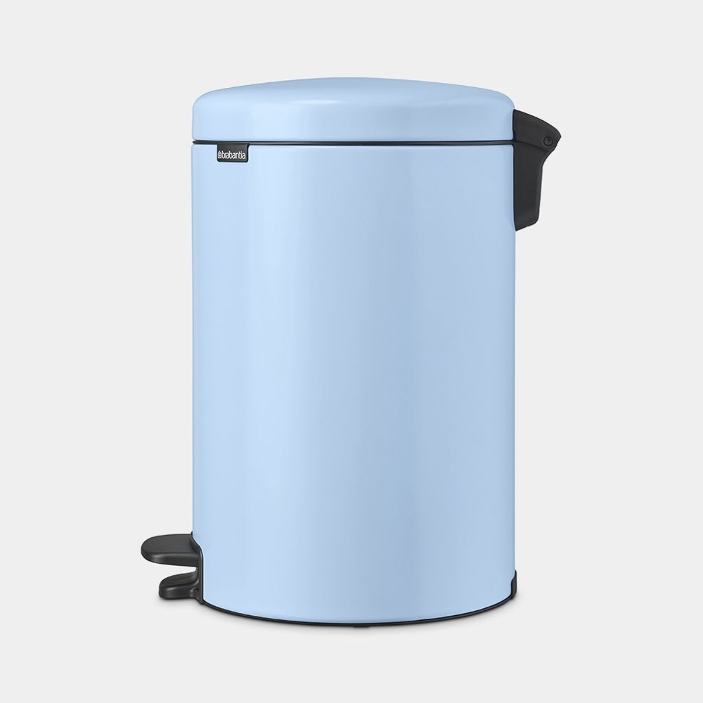 Trash Can / Pedal Bin, 3 L, BRABANTIA NEWICON, Ø 17 x H 26,4 cm, Dreamy Blue