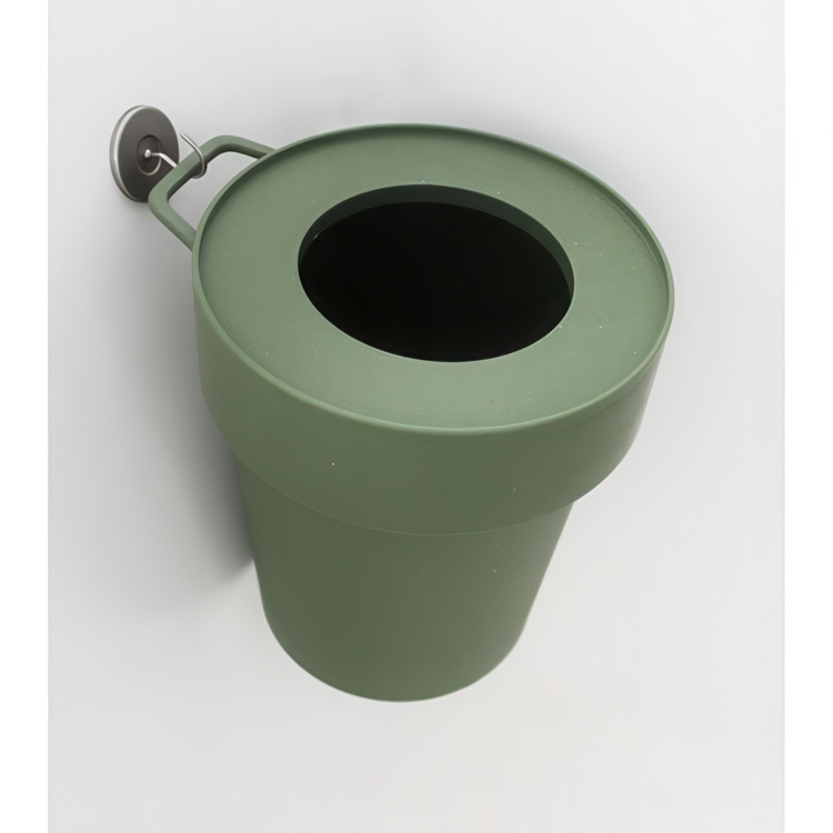 Trash can with lid and hook, TAPTRASH LARGE
