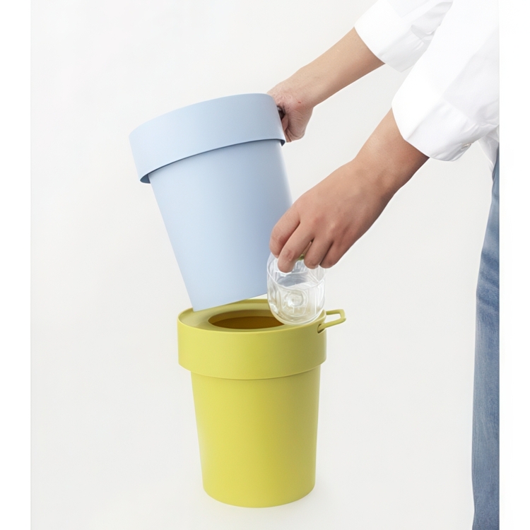 Trash can with lid and hook, TAPTRASH SMALL 5 L