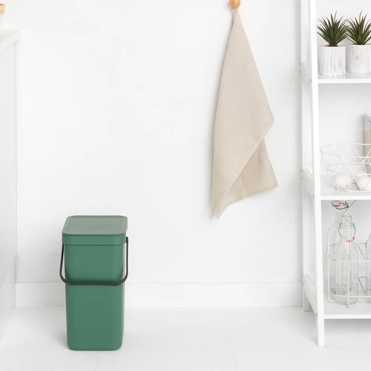 Waste Bin, BRABANTIA SORT & GO RECYCLE BIN, 12 L