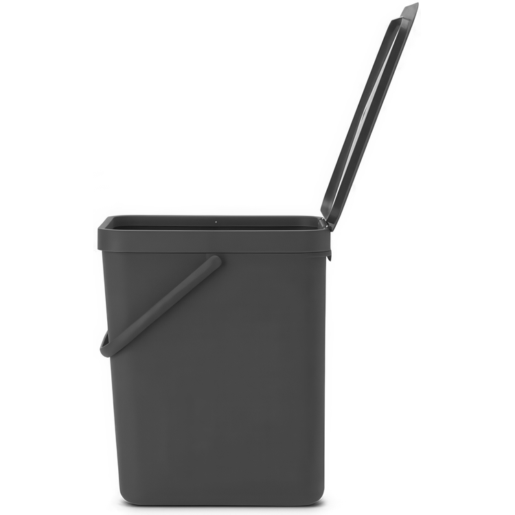 Waste bin with lid and handle 12L, Brabantia