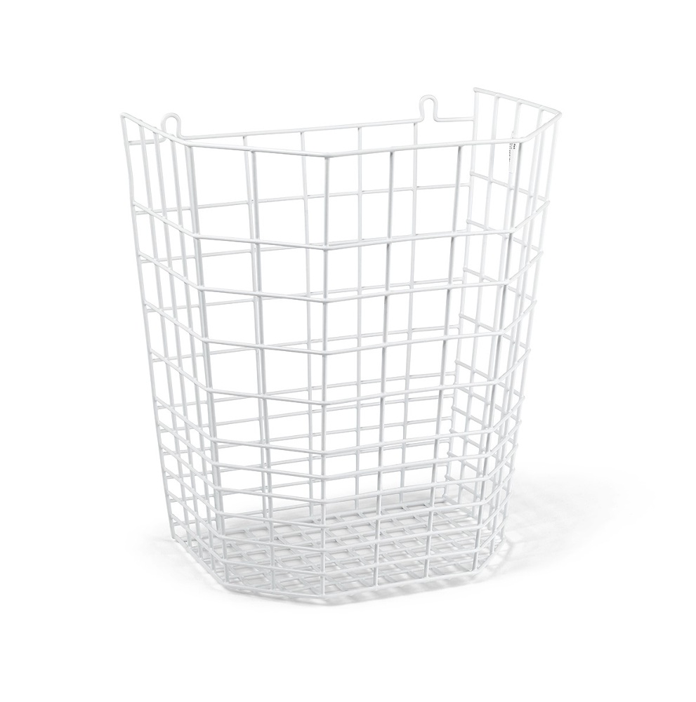 Wastebasket, wall-mounted, HABO, 30 x 23 x H 35 cm, White