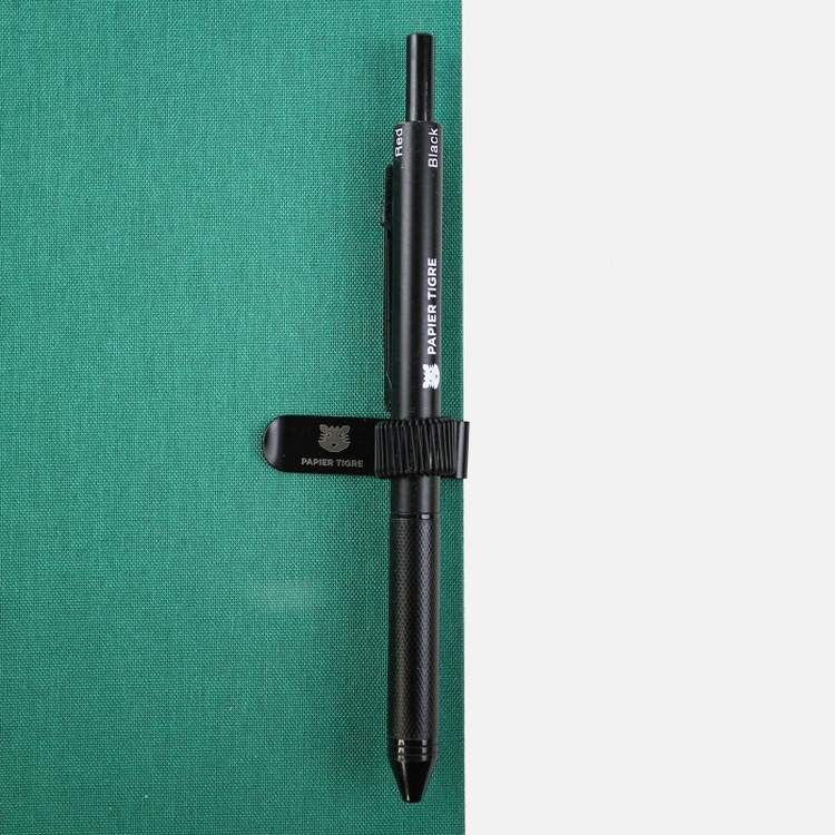 Pen holder in metal, for 1 pen, PAPIER TIGRE PEN-CLIP