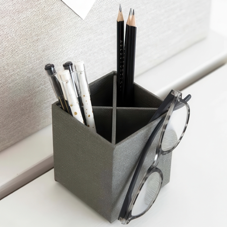 Pen cup, BIGSO PENNY CANVAS, Grey