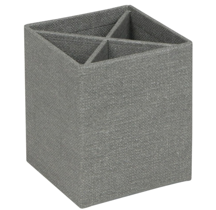 Pen cup, BIGSO PENNY CANVAS, Grey