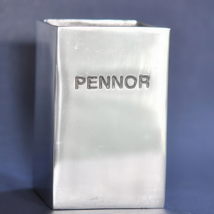 Pen cup, PENNOR, Exmez, Sand cast aluminum