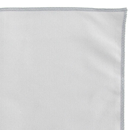 Cloths for smooth surfaces, Microfiber, CHIFFONS, 30 x 40 cm, Grey