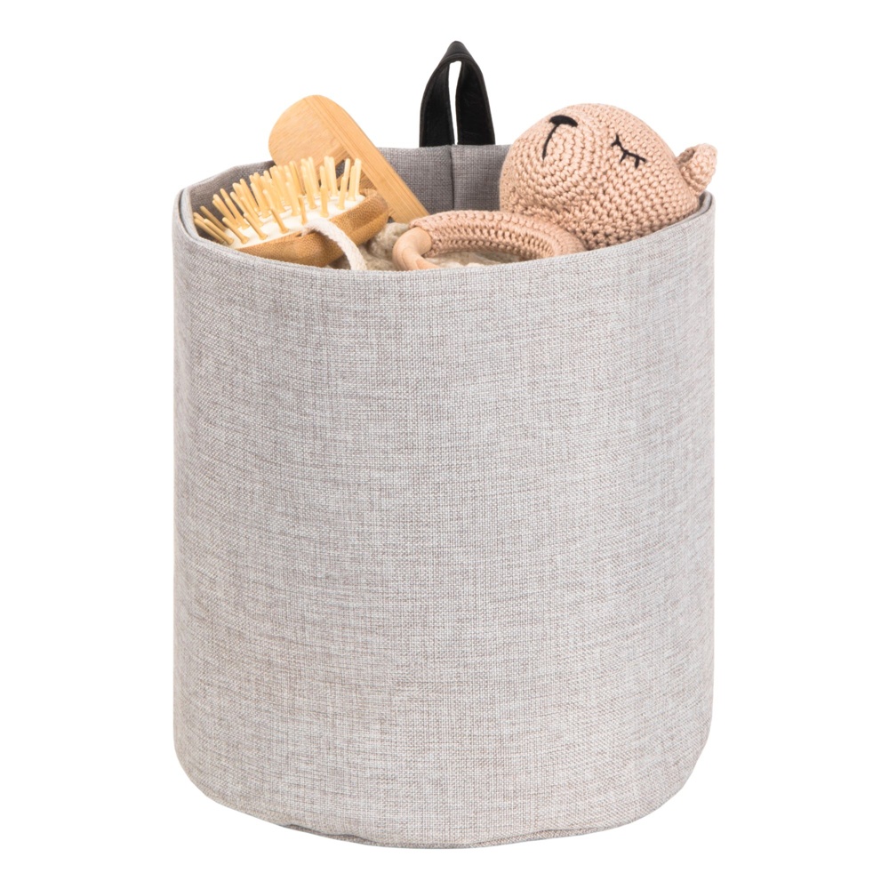 Bag for hook, BIGSO LARGE HANG AROUND, Ø22 x H 22 cm, Beige