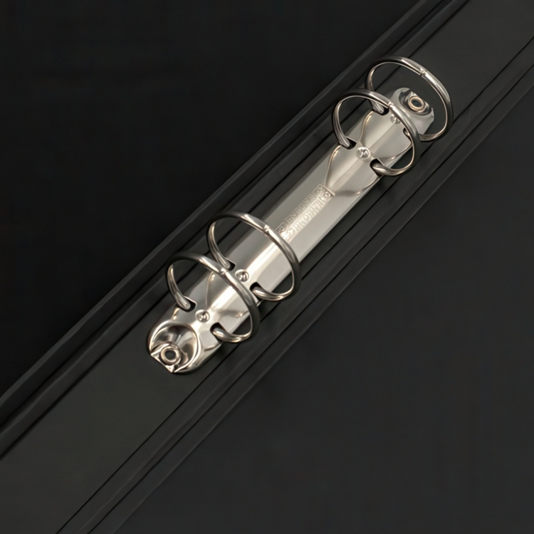 Binder, BIGSO RINGO, Swedish 4-hole standard, Light Grey