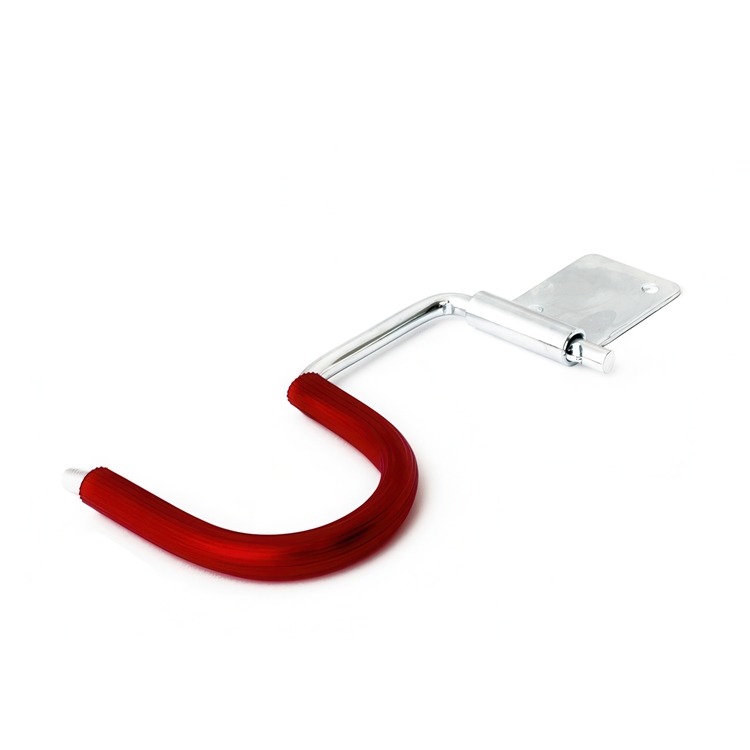 Utility holders / Grip hooks, HABO, 5 pcs, Red