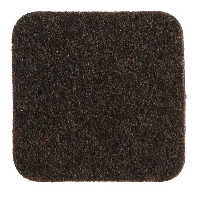 Self-Adhesive Feltpads, Set of 120, BIG PACK PATIN FEUTRE, Brown