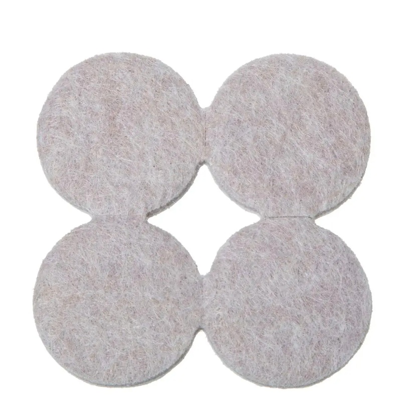 Self-Adhesive Furniture pads, Set of 144, BIG PACKPROTEKTOR PADS, Beige