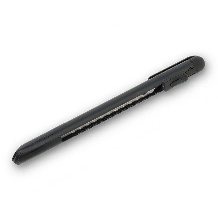 Cutter, MIDORI PEN CUTTER, ∅1 cm × 14 cm, black