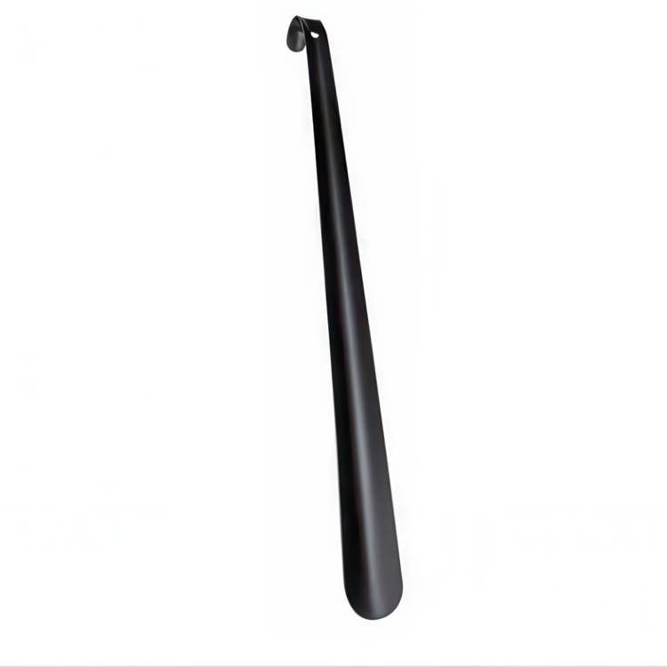 Shue horn, in Stainless steel, Extra long, SCHUHLÖFFEL, 57cm, Black