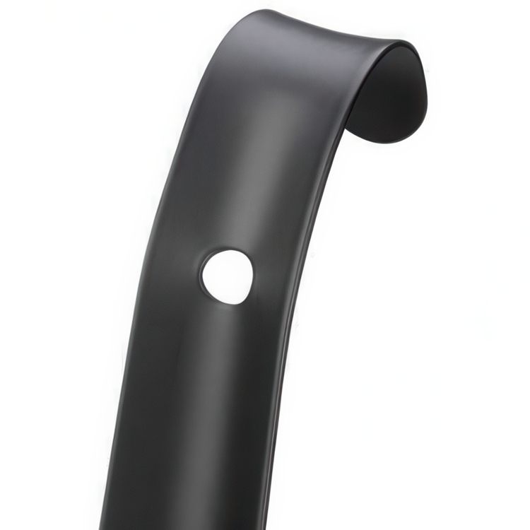 Shue horn, in Stainless steel, Extra long, SCHUHLÖFFEL, 57cm, Black