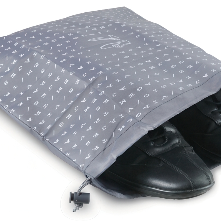 Shoe bag, TRAVEL - SACCHETTO SCARPE, 36 x 40cm, Grey