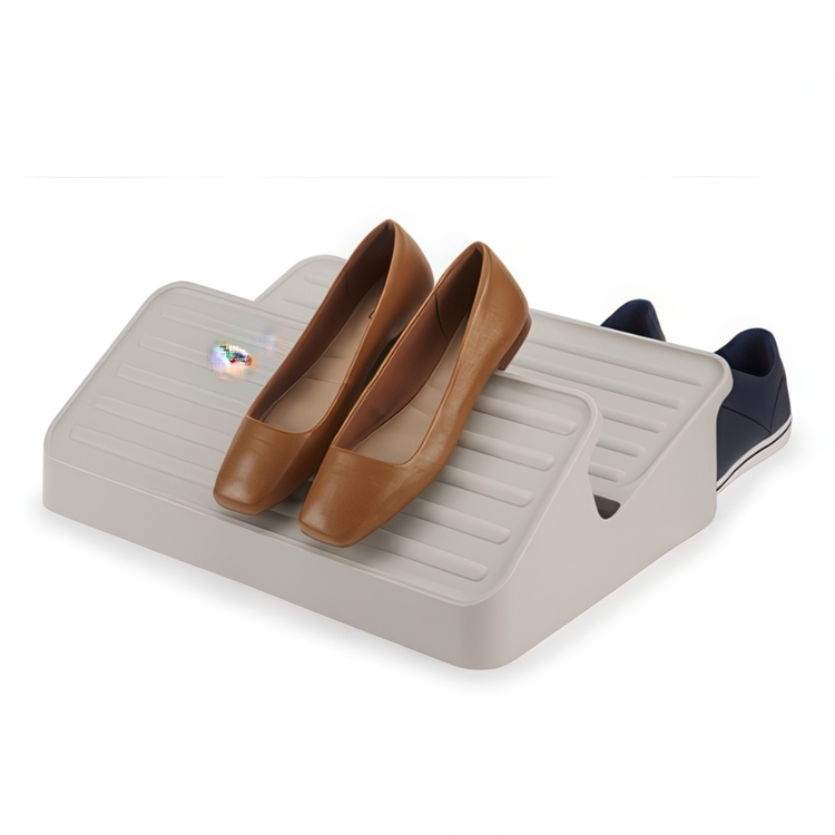 Shoe Rack, Space Saving, LARGE SHOE-IN RACK, Joseph Joseph, Light Grey